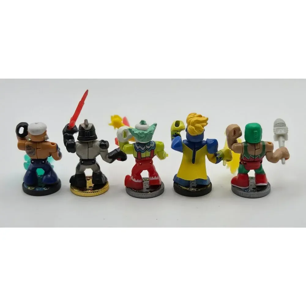 Moose Toys Akedo Ultimate Arcade Lot Of 5 With 1 Ultra Rare Action Figure VG